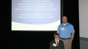 Ohio's STEM Ability Alliance (OSAA) Scholar Presents at the Geological Society of America Annual Meeting