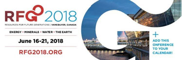 Resources for Future Generations 2018, Vancouver, BC, Canada Banner