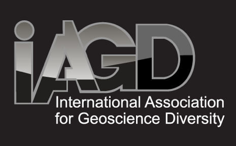 the IAGD logo on a black background