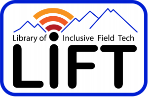 Logo for the LIFT kit shows a mountain range and a wi-fi signal in a valley that looks like a sun rise.